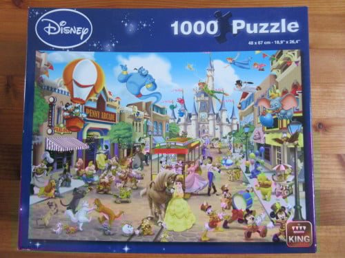 Leuke volledige Disney puzzel van 1000 stukjes
