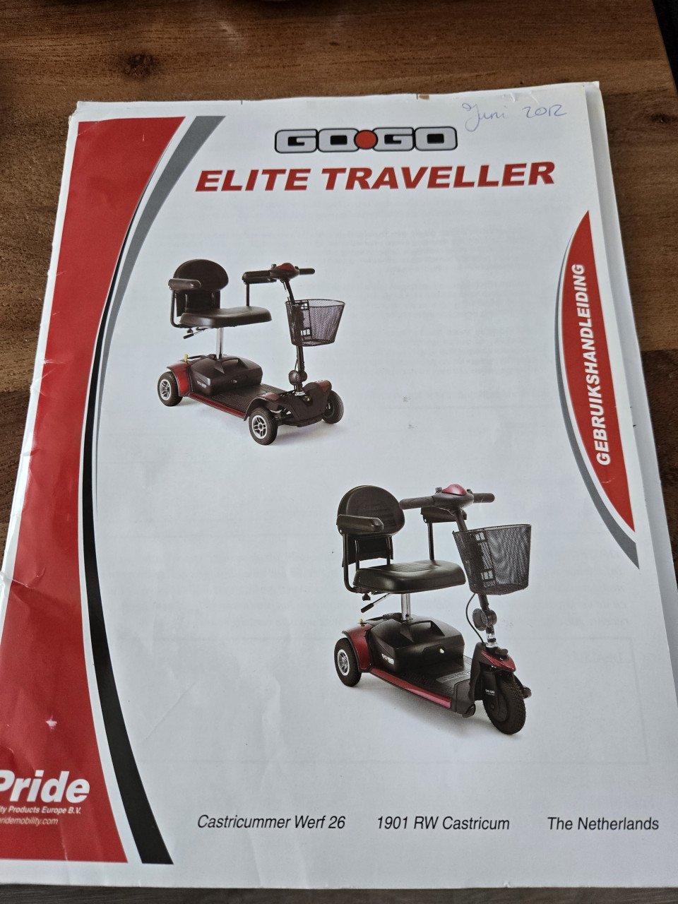GoGo elite traveler scootmobiel