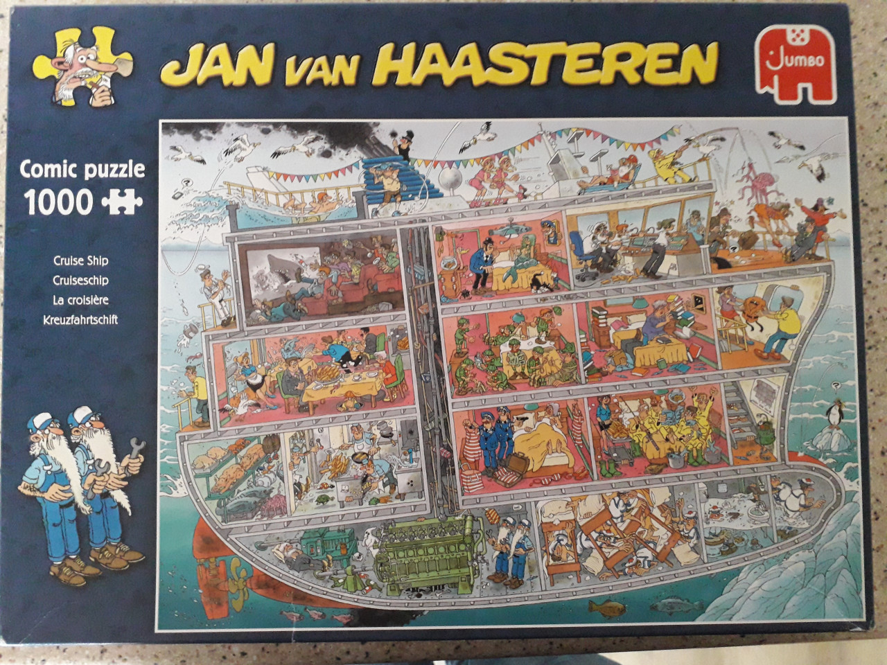 Jan van Haasteren puzzel    CRUISESCHIP