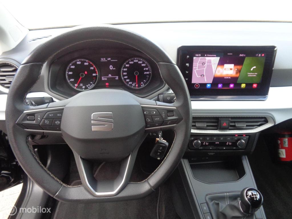 Seat Ibiza 1.0 mpi style/airco ecc/led/lm velgen/pdc/apple carplay/full lin