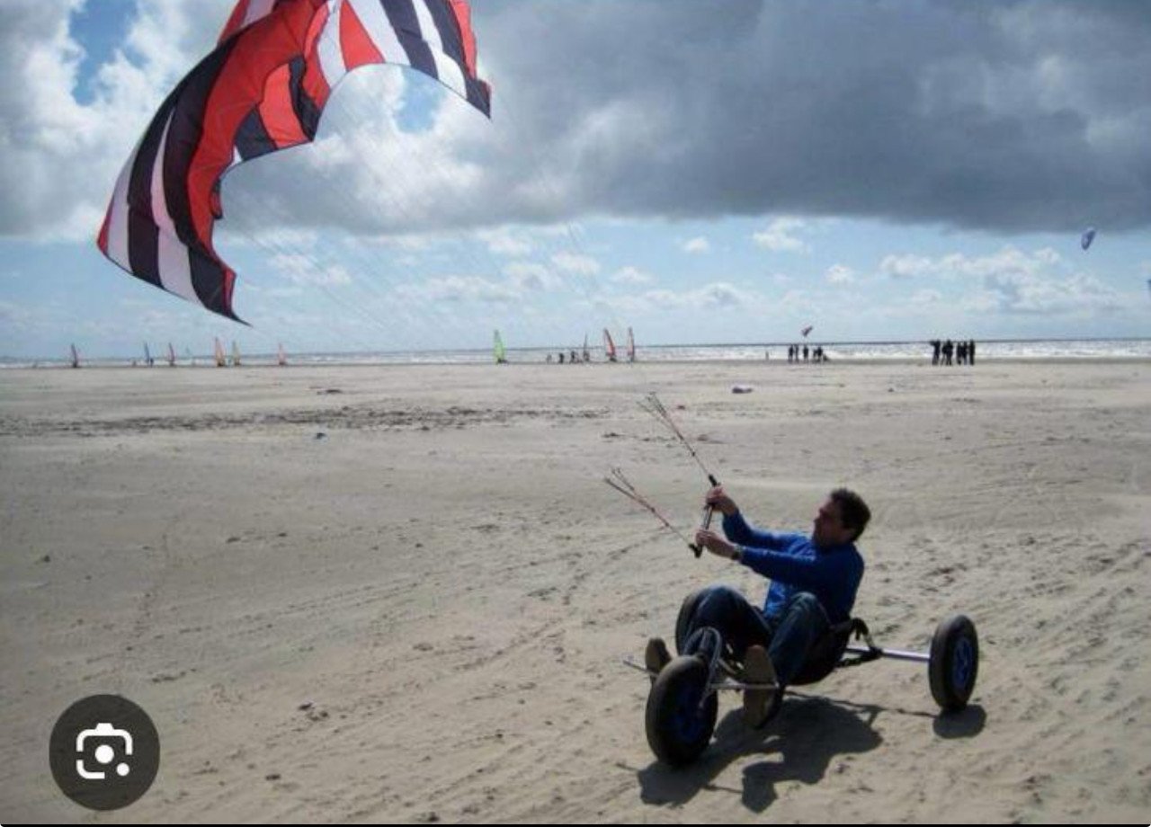 Strand kite buggy