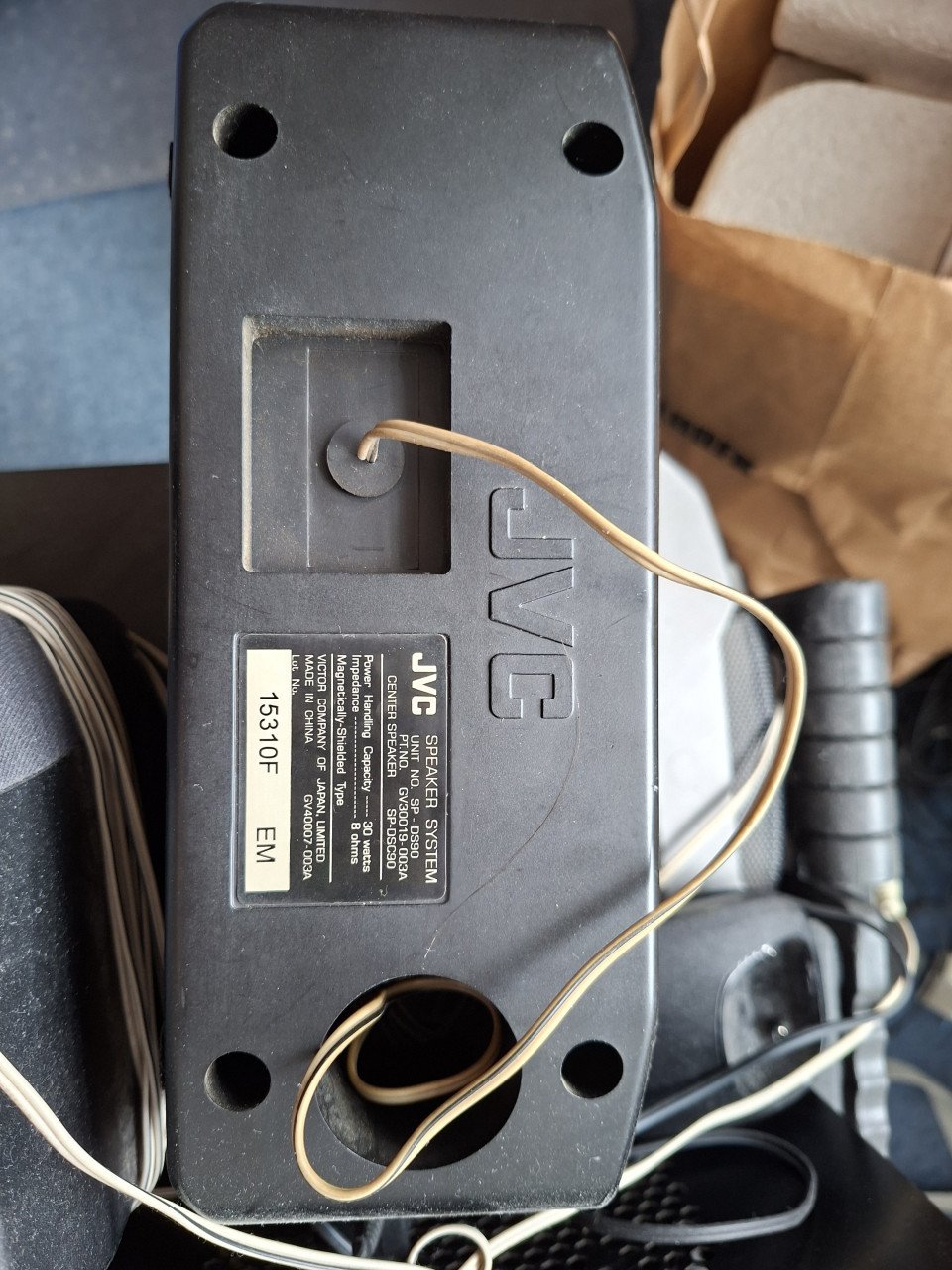 JVC speakers surround set 80 watt