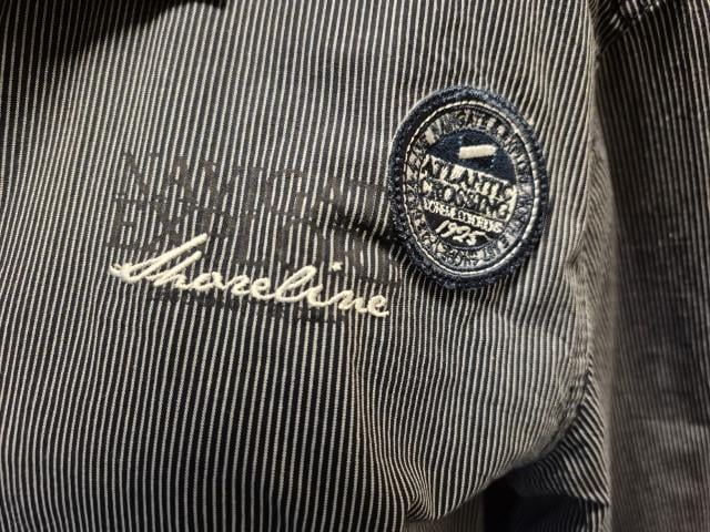 Overhemd heren fijn gestreept maat 43/44