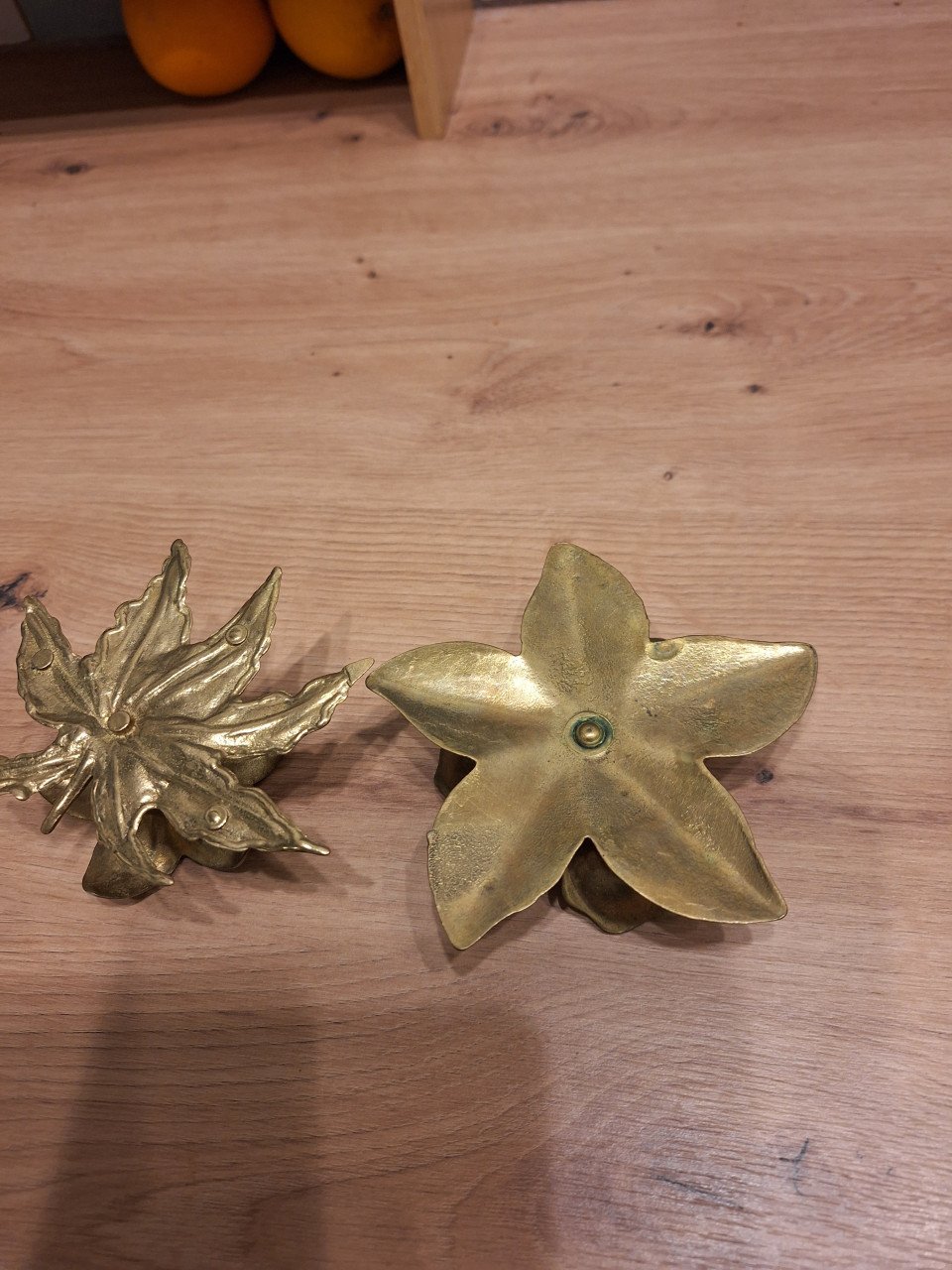 2 vintage kandelaars