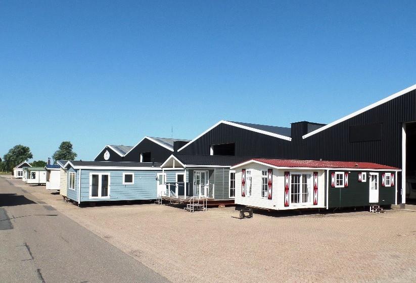 Chalets met 2 of 3 slaapkamers, dubbel glas en CV voor elke portemonnee!