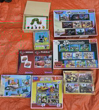 Diverse leuke puzzels € 1 per stuk!