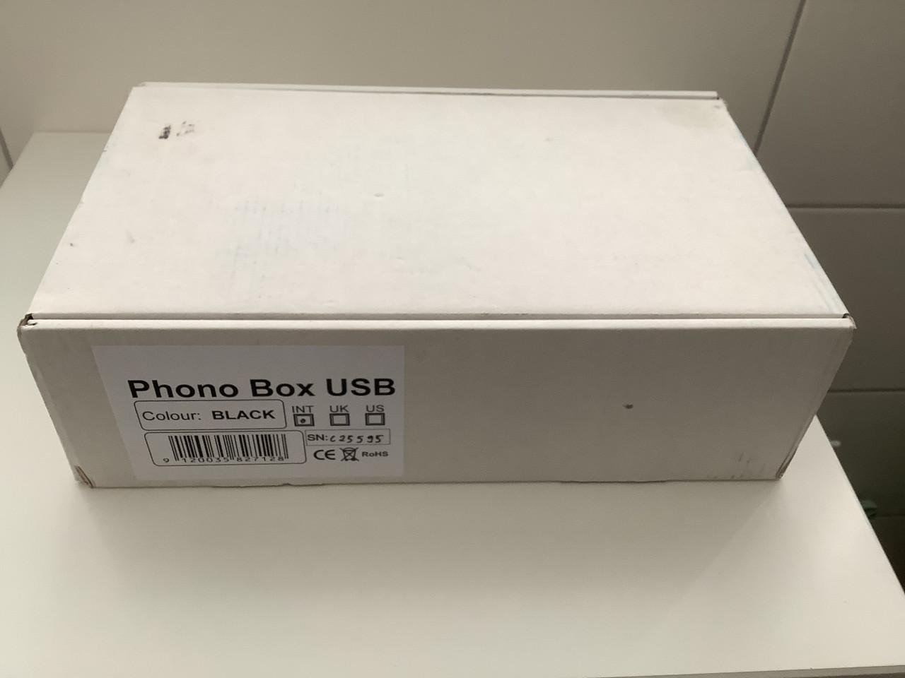 Pro-Ject phono voorversterker Phono Box USB