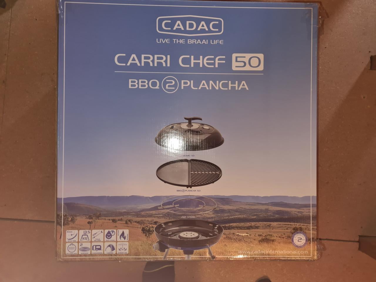Te koop cadac carri chef 50