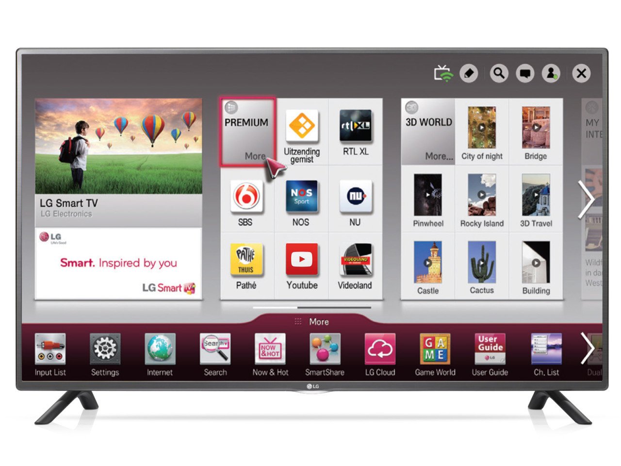 LG 32 inch 81cm Full HD Smart tv