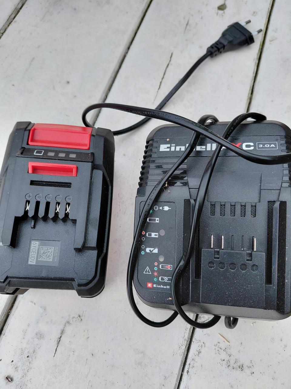 Einhell accu en lader