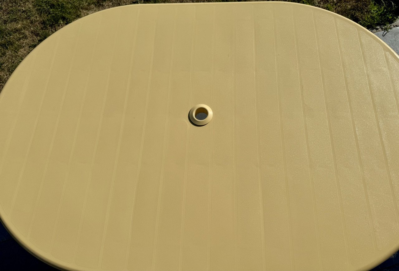 Kunststof tuintafel