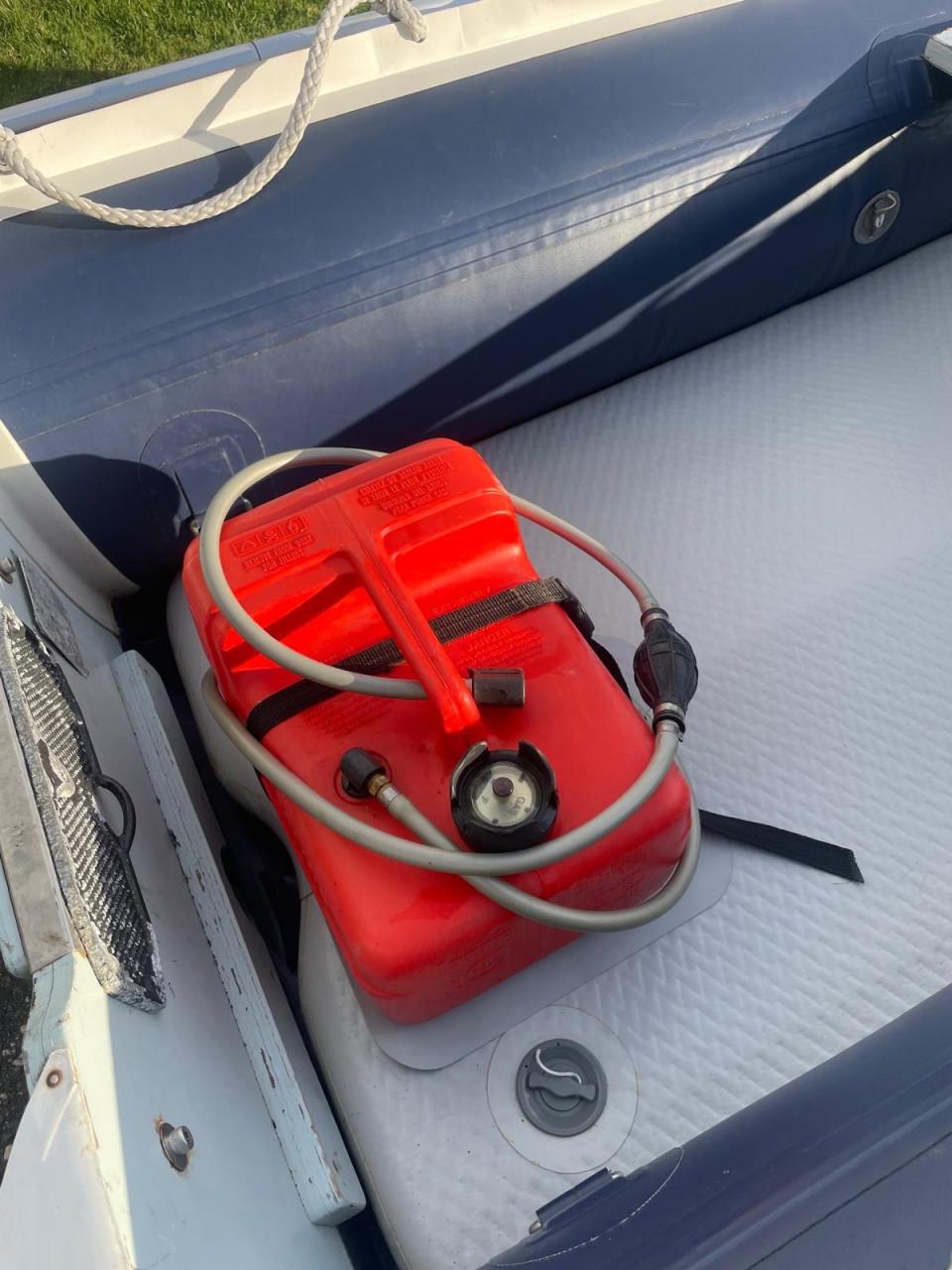 Aqua Dutchrubberboot met 5pk Mercury motor