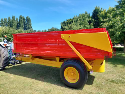 Schuitemaker 5ton kiepkar geheel gerestaureerd