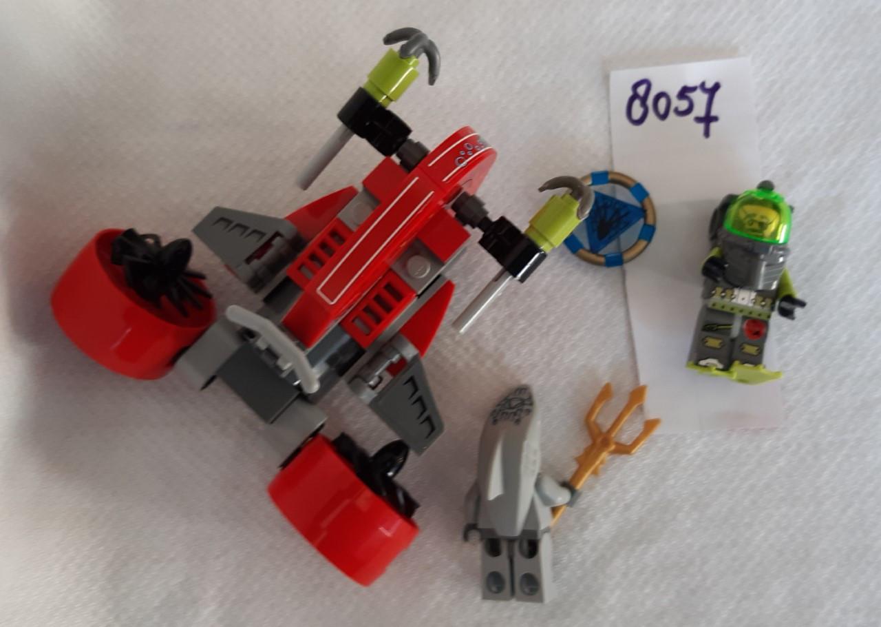 LEGO Atlantis 8057: Slag bij het scheepswrak 2 figuren