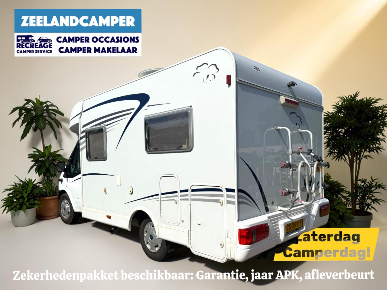 Capron T58   - Mooie, met liefde onderhouden, half-integraal camper.