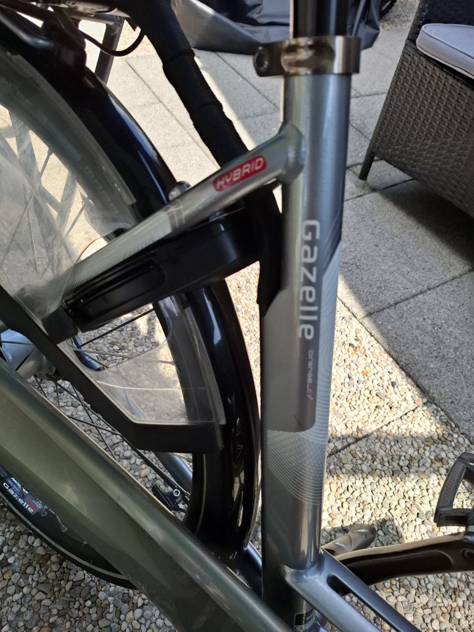 Te koop nette Electrische Gazelle Orange C7