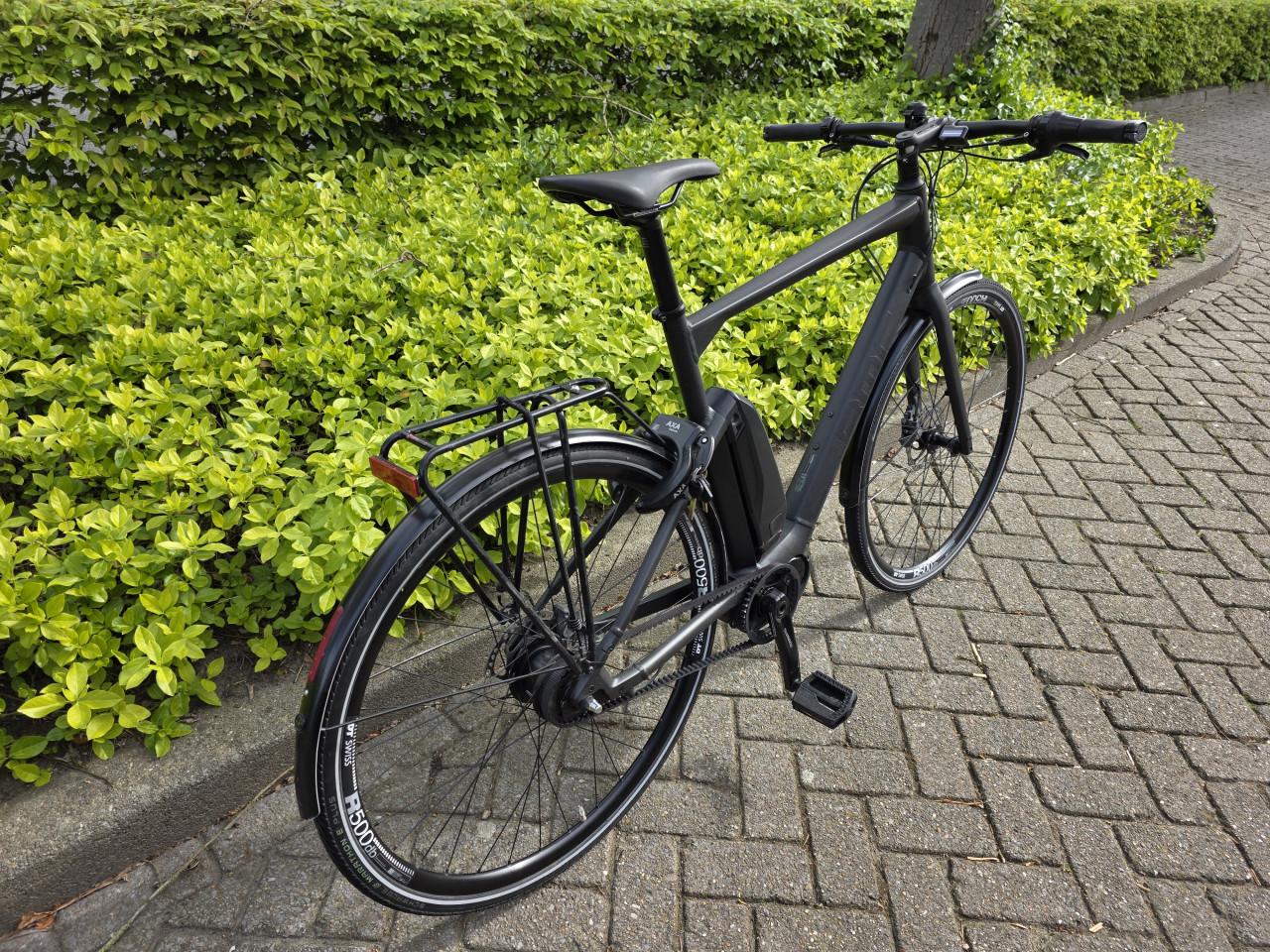 Schitterende Bmc elektrische heren fiets met Shimano middenmotor 500wh