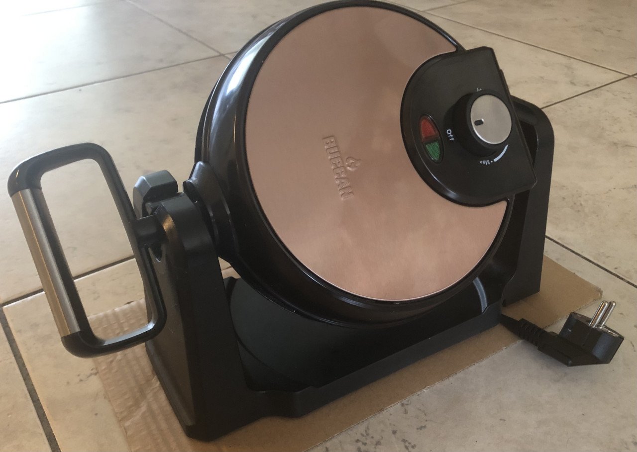 Handige Wafelmaker, roterend