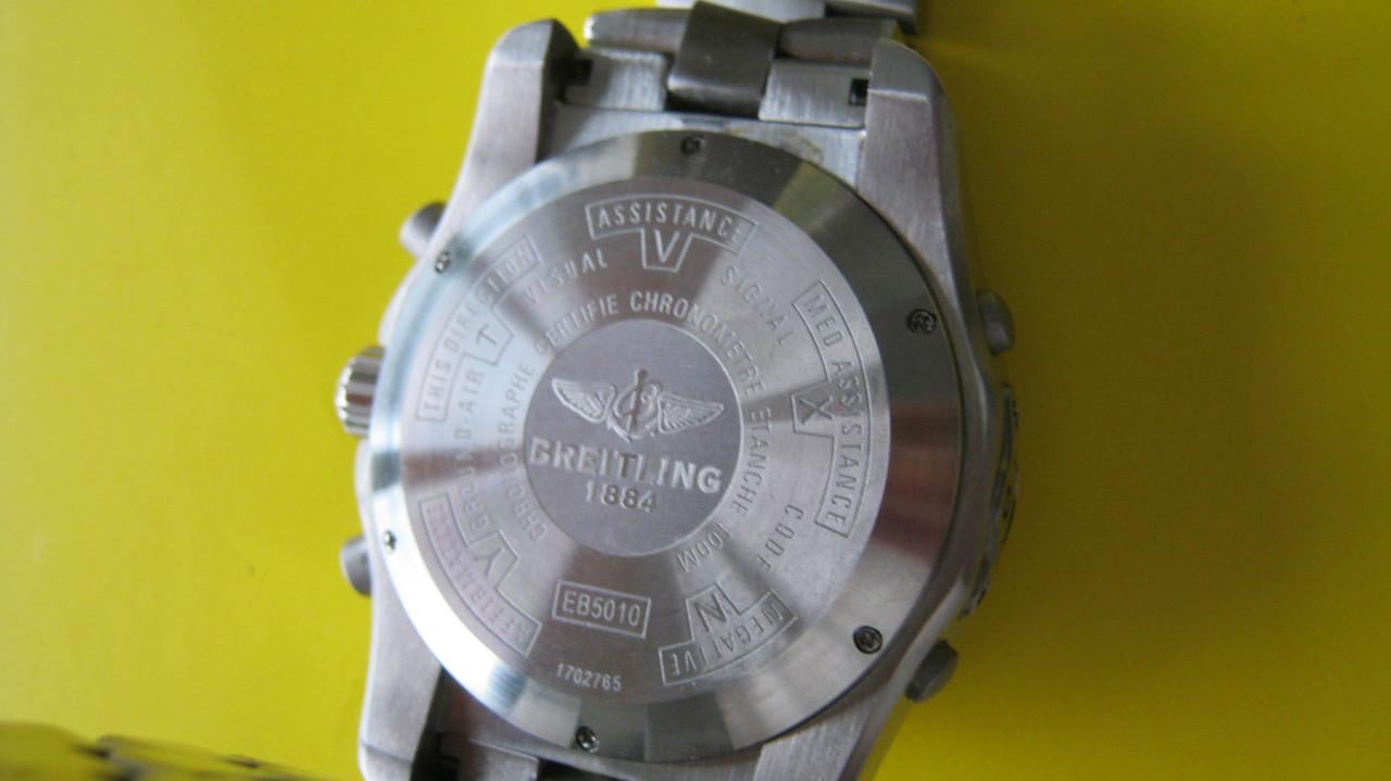 NIEUW BREITLING SUPER 1-1 KLOKJE  VOOR 130 EURO