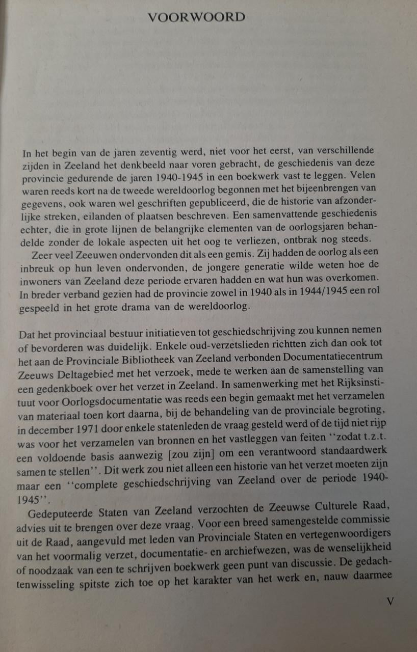 Zeeland 40 45, deel 1, door L.W. de Bree