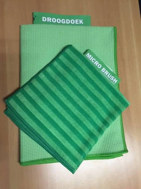 Raamdoeken set Groene Beer Goed resultaat en Lage prijs.