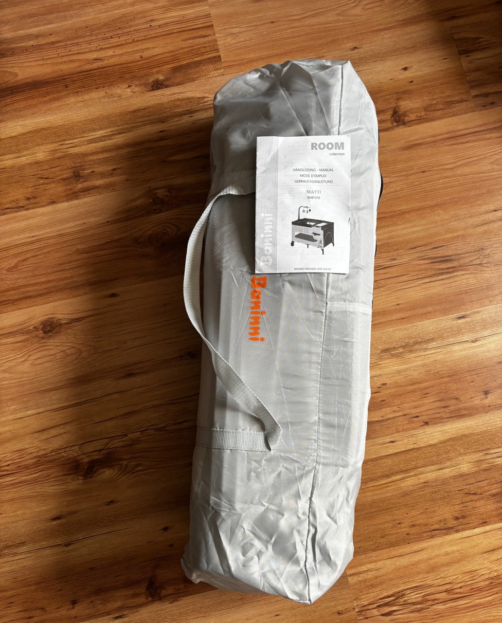 Campingbed met matras