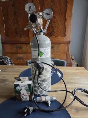 CO2 installatie aquarium