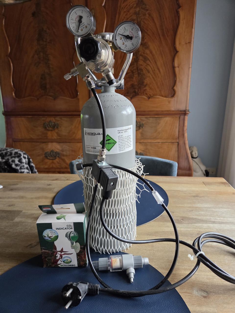 CO2 installatie aquarium