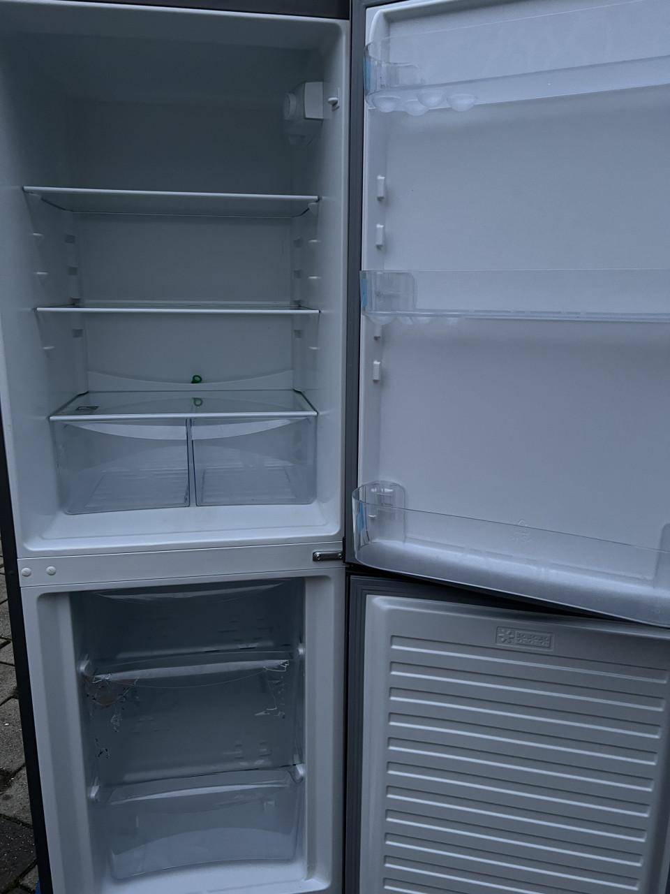 A+ klasse Zanussi RVS koel-vriescombinatie (Low Frost) 175x60 cm