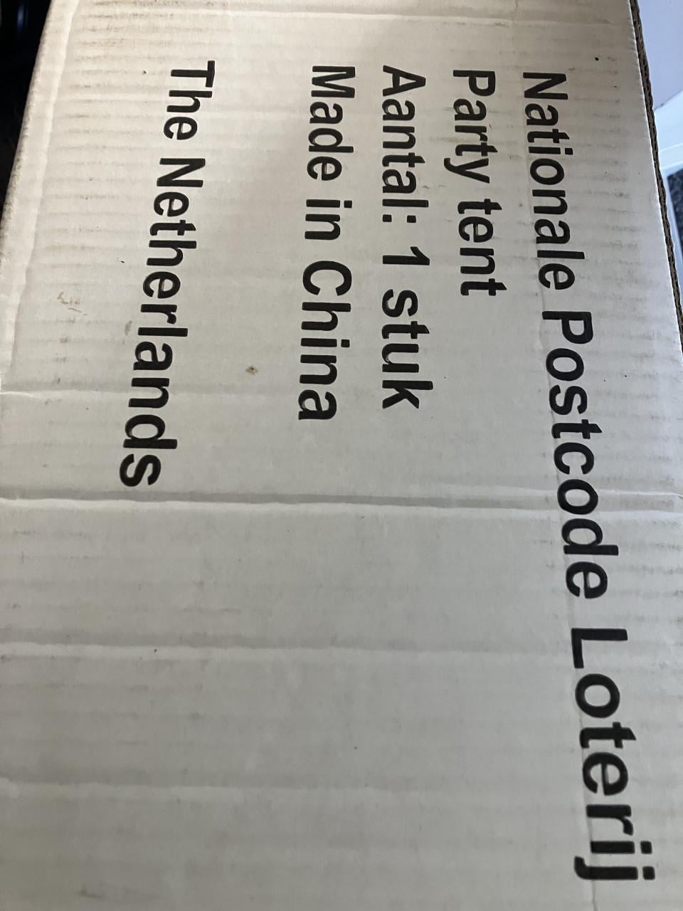 PARTY TENT NIEUW IN DOOS.