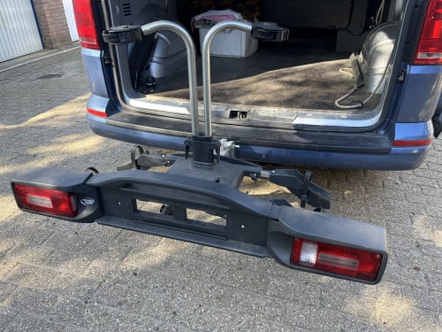 Fietsendrager Twinny Load SWING FFK Kantelfunctie en oprijgoot