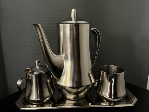 Vintage retro koffieset van Gero Zilmeta uit de jaren 50.