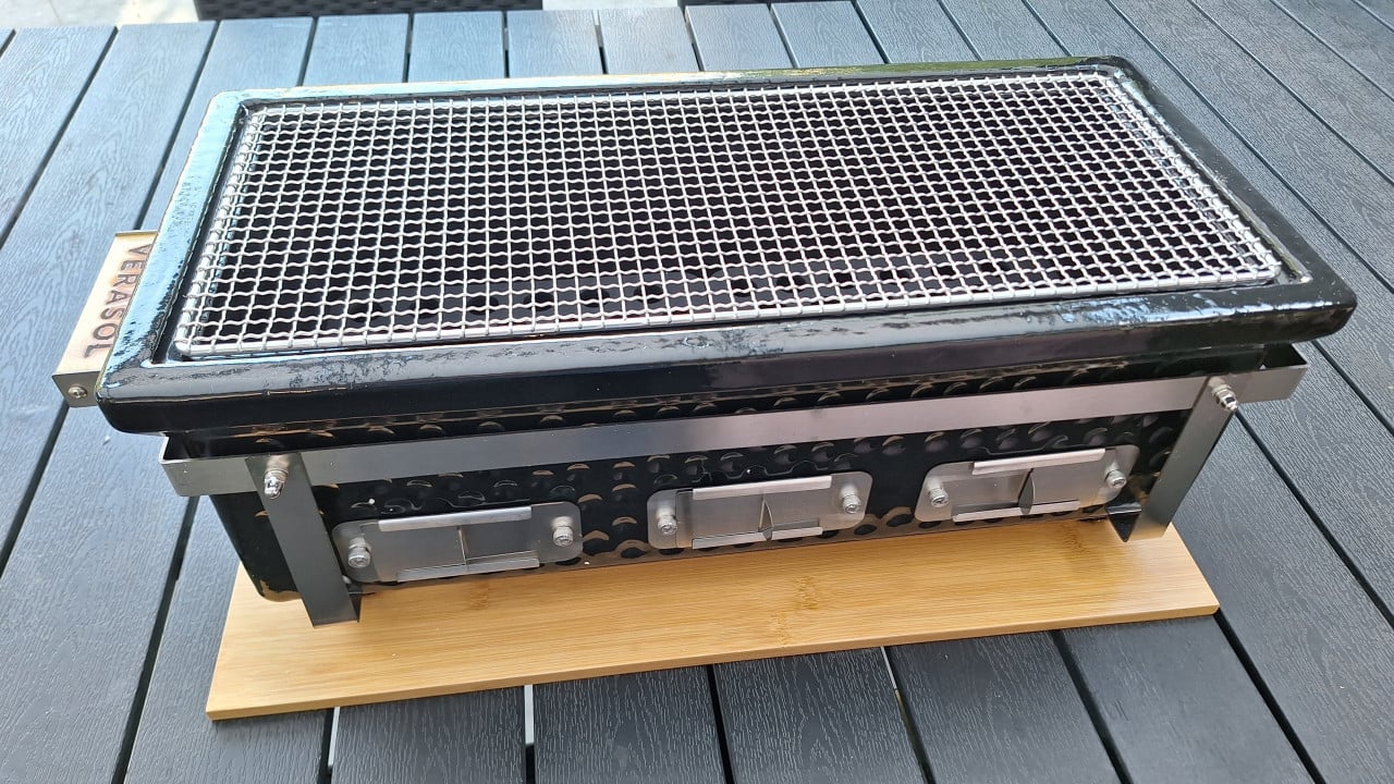 Shichirin tafelgrill rechthoekig L-size