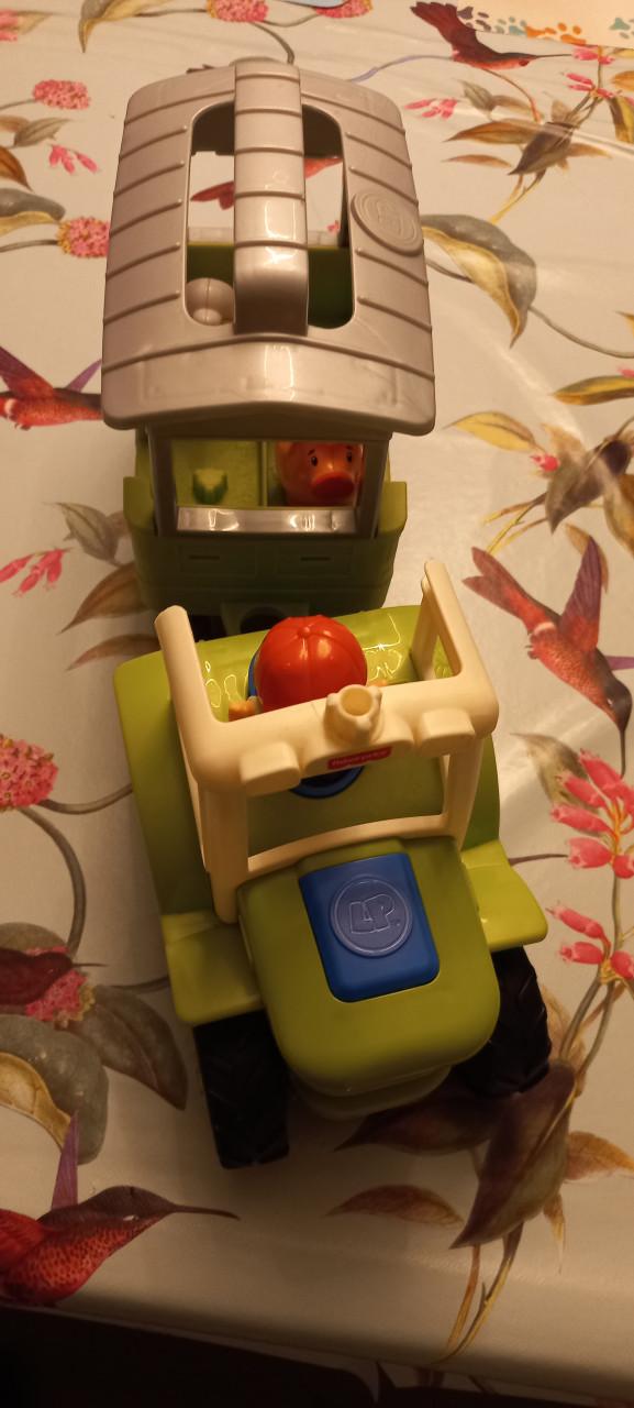 Fisher price trekker met kar