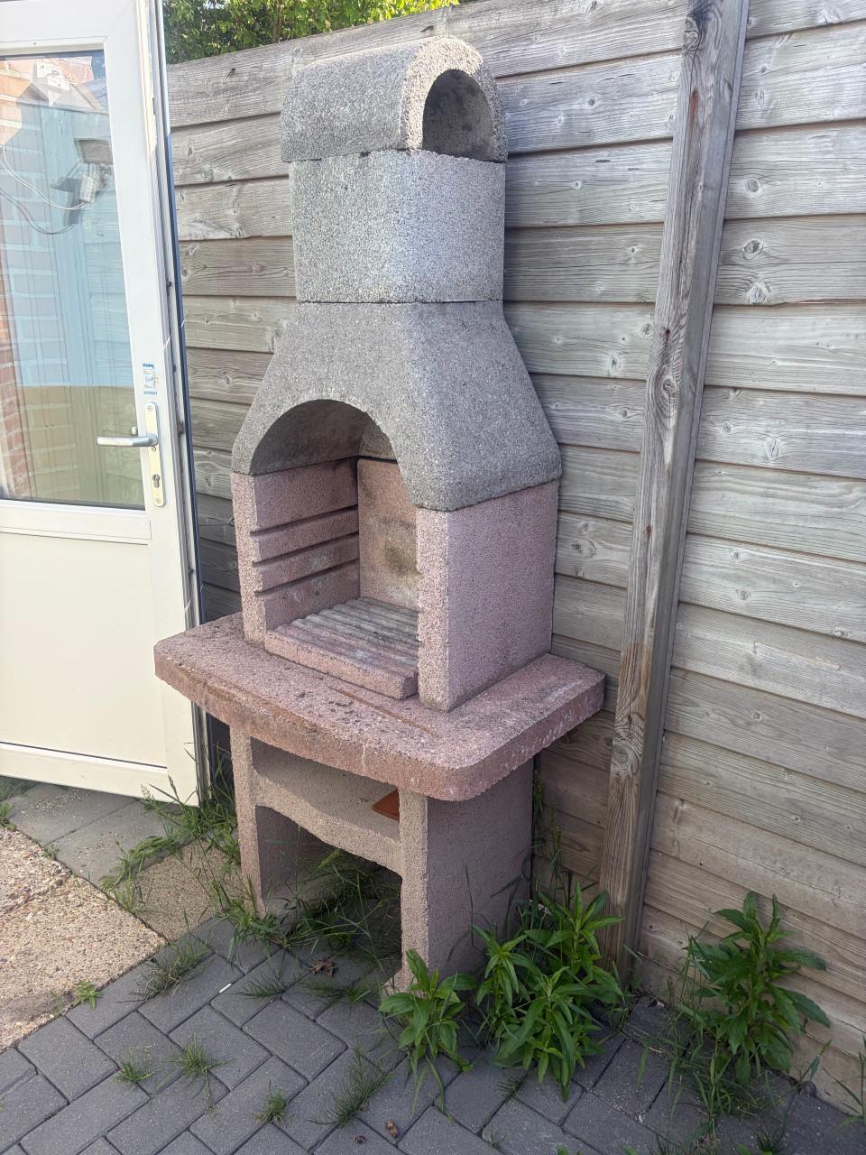 Betonnen bbq