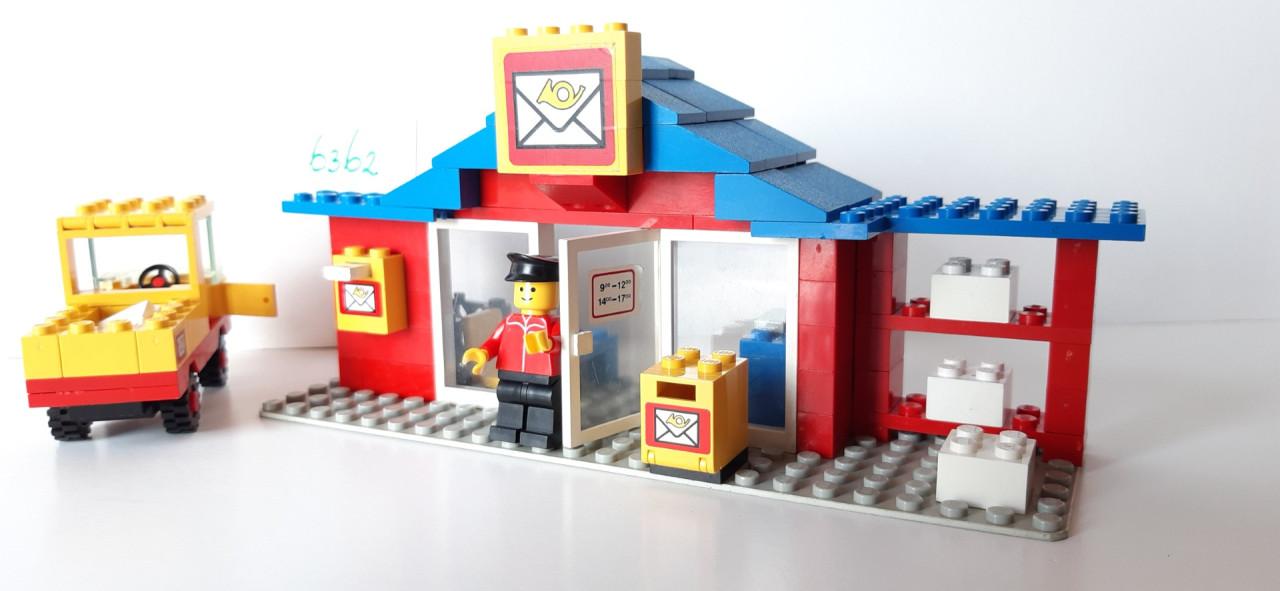 Lego Classic town 6362: postkantoor  De set is zoals op de foto's te zien i
