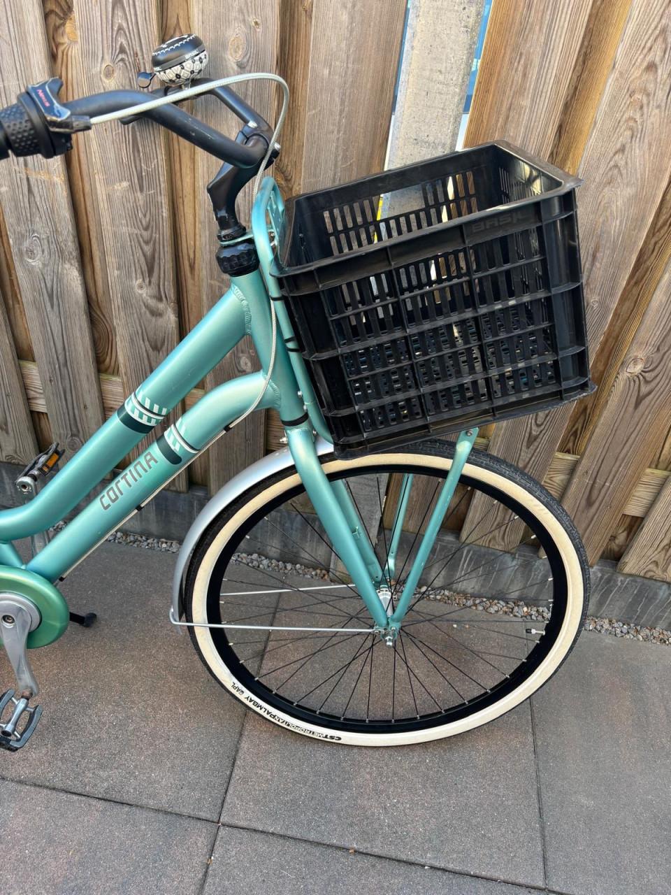 Cortina Crush stadsfiets, groen, maat 51