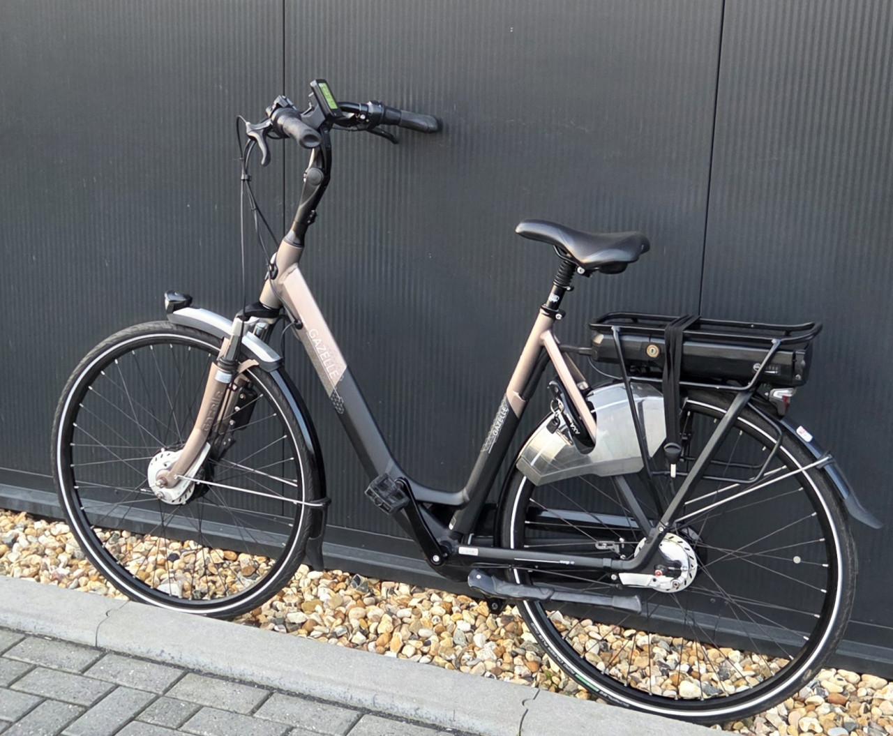 Gazelle Orange C7+ HMB 57cm Platinum accu