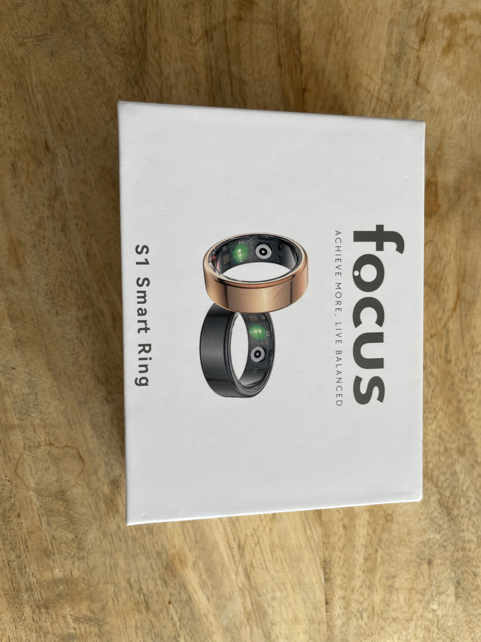 Fitness tracker Focus ring S1 - goud