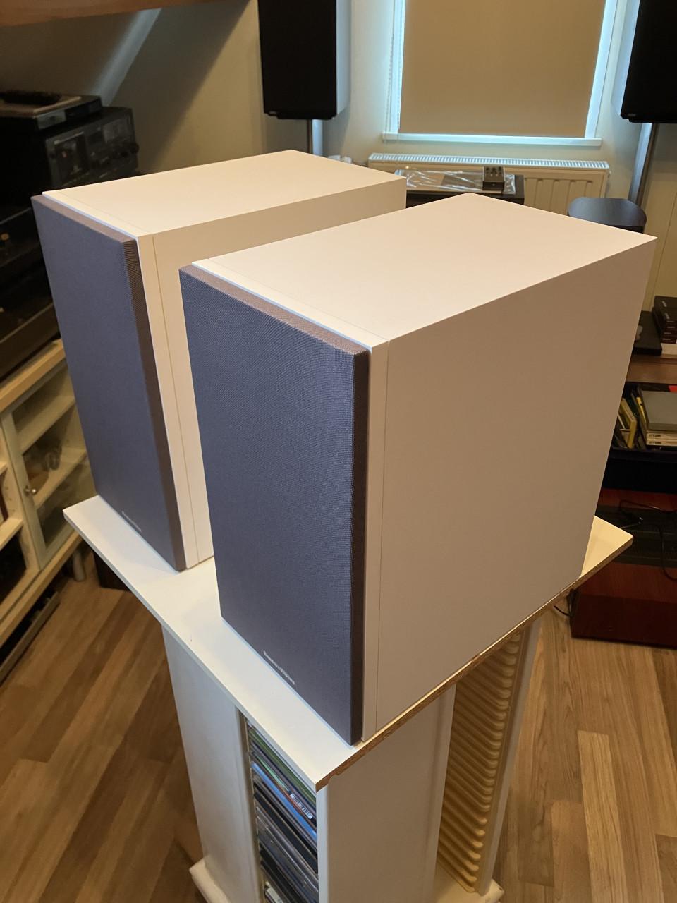 Bowers & Wilkins 606 S2 Anniversary Edition wit nieuwstaat garantie