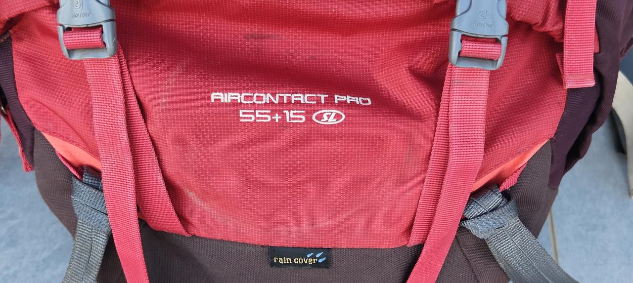 Backpack 55+15 liter