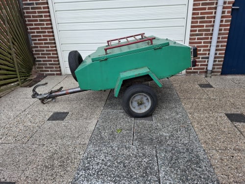 Vintage bagagewagentje