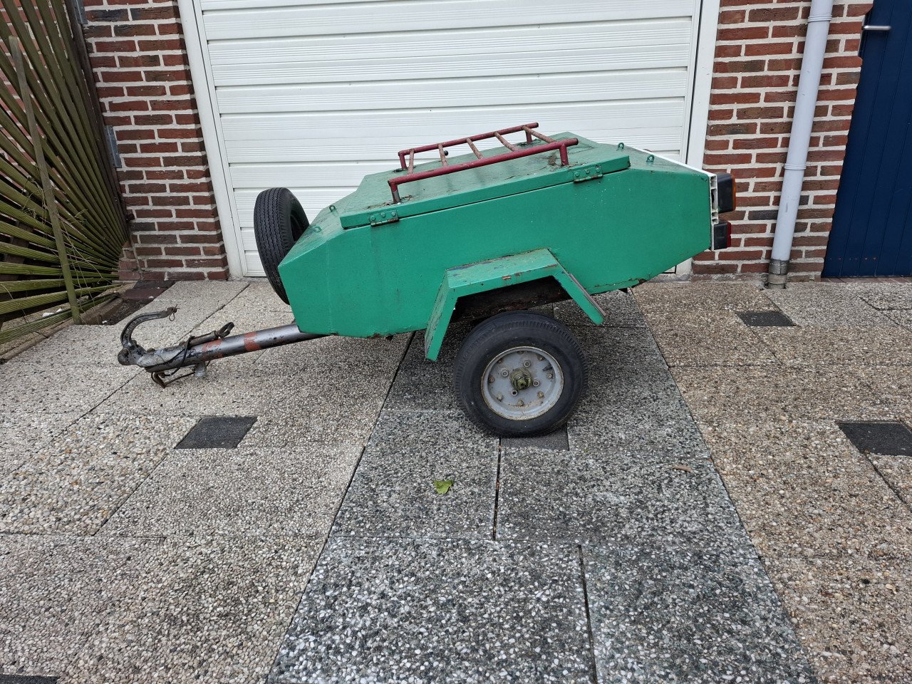 Vintage bagagewagentje