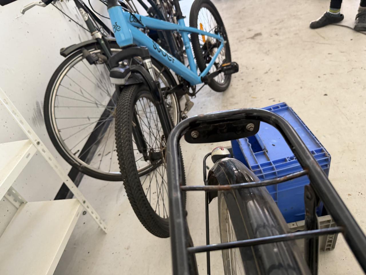 Jongens fiets