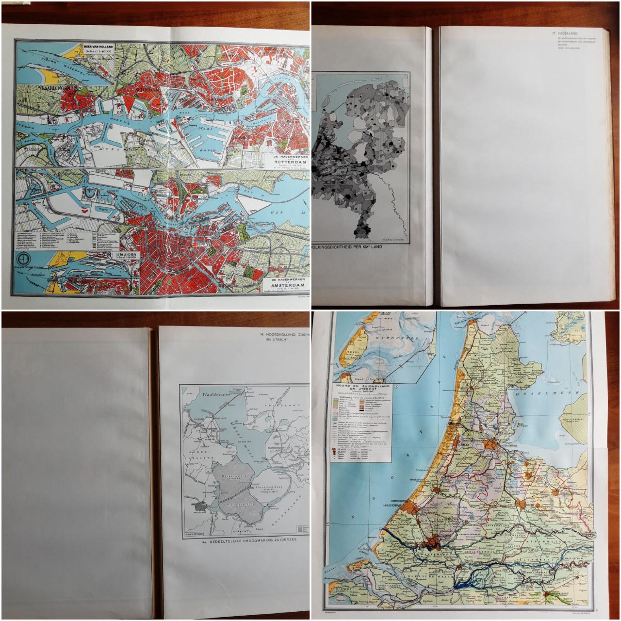 Atlas der Gehele Aarde 1955 Bos en Niermeyer
