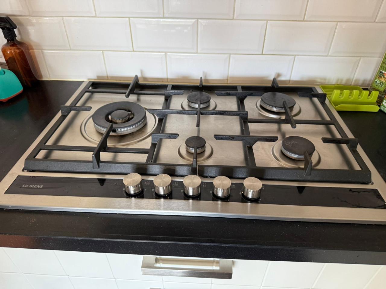 Inbouw gas kookplaat siemens