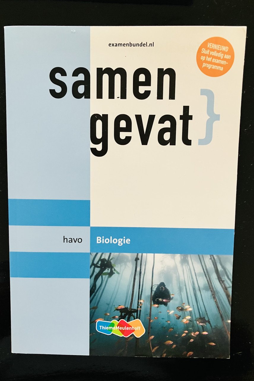 Examenbundel & samengevat, HAVO, Wis B, Nat, Schei, Bio, Nld, Engels