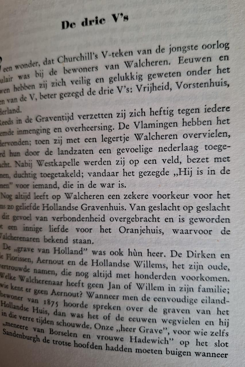 Oud Walcheren. Van mensen en dingen uit grootvaders tijd. Door J. Vader