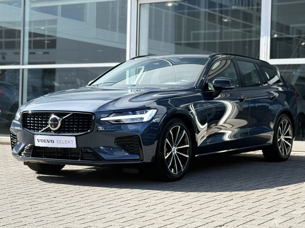 Volvo V60 t6 398pk recharge plus dark| adap.cruise| 360camera| trekaak