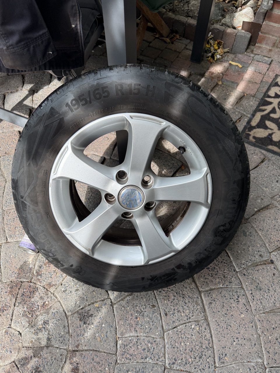 Set aluminium velgen VW Golf
